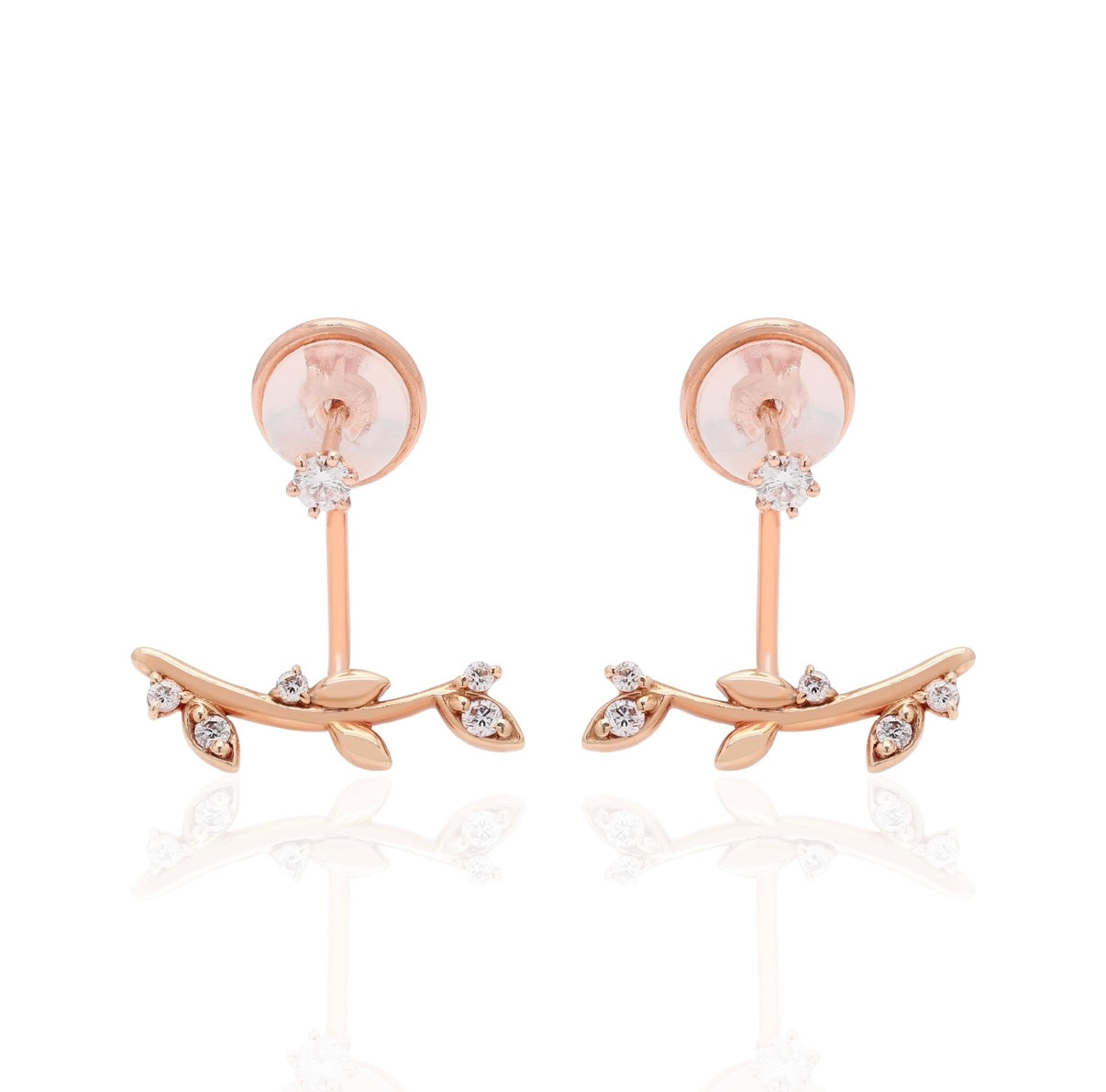 Leaf Jacket Rose Gold