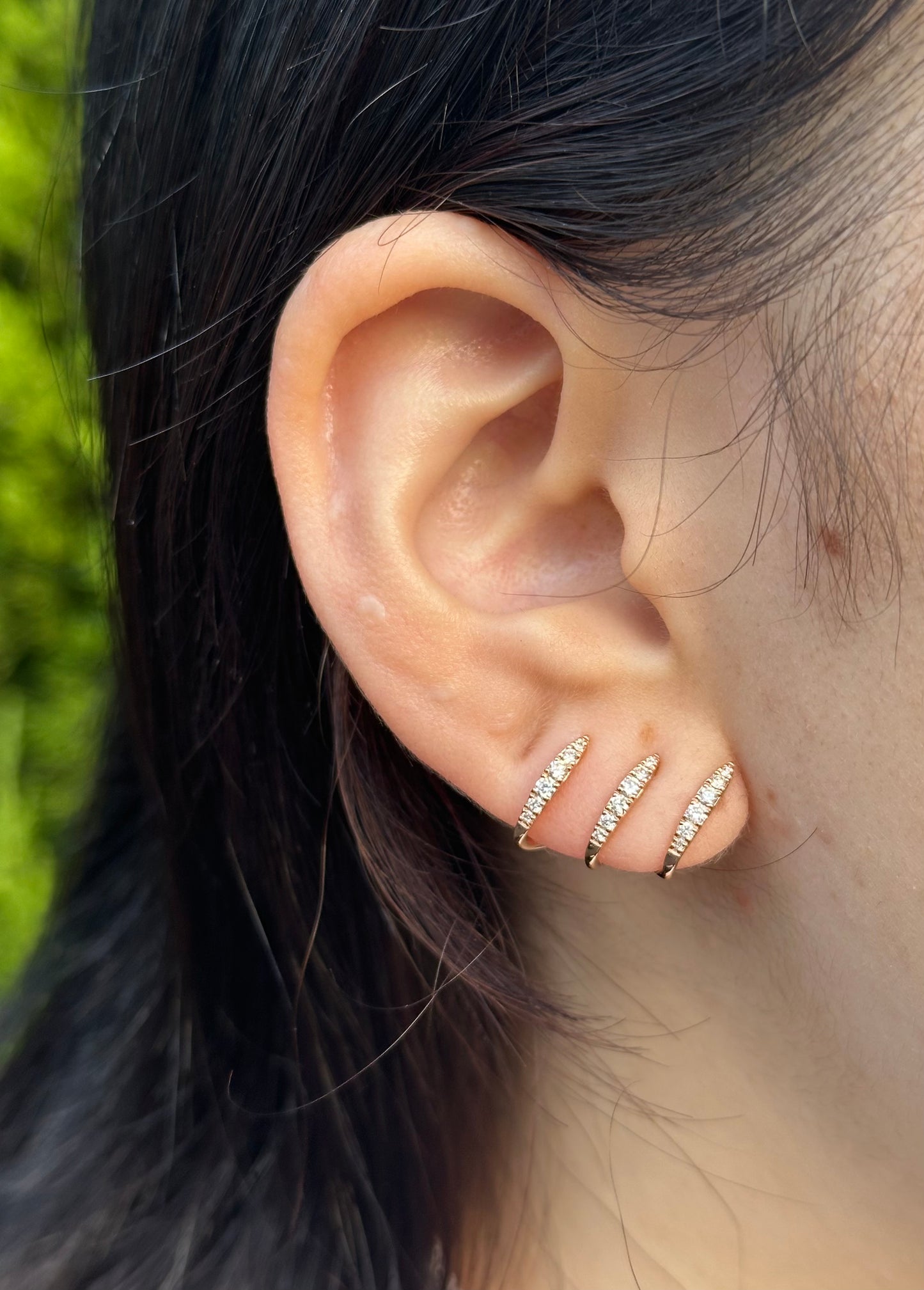 Triple Earcuff Rose Gold