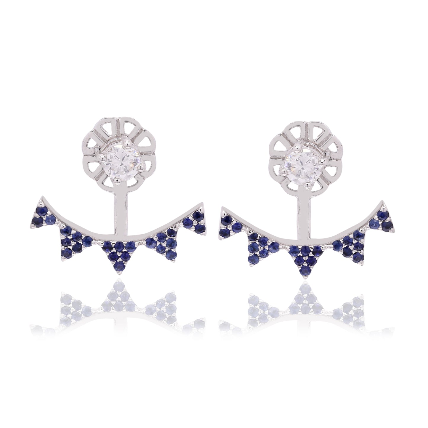 Diamond Crescendo Earrings