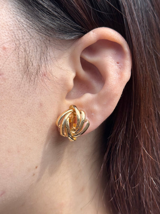 Swirl Knot Studs