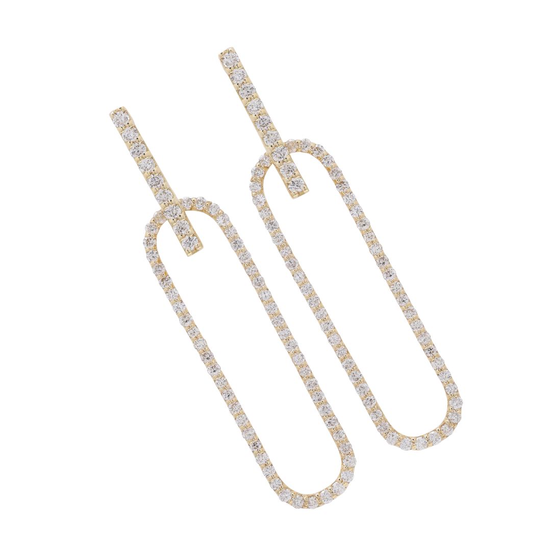 Ace Paperclip Earrings