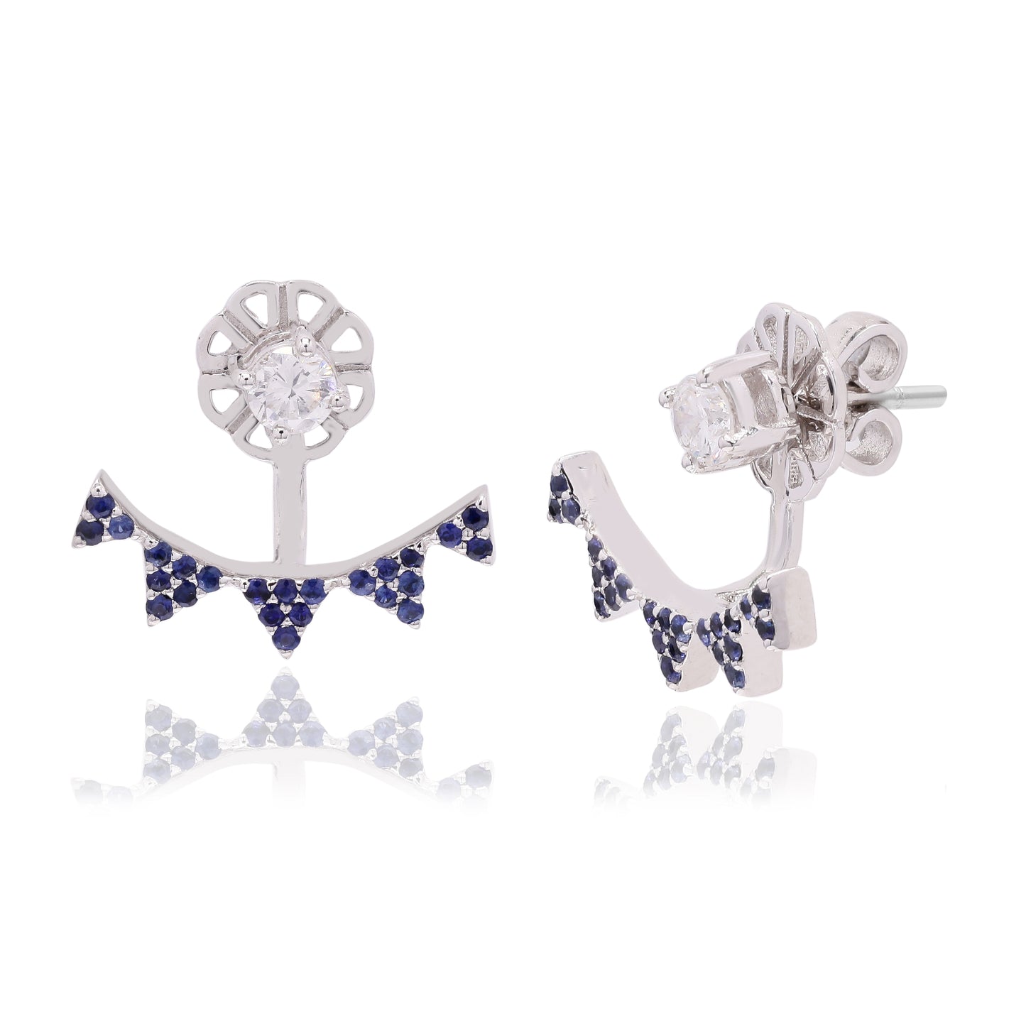 Diamond Crescendo Earrings