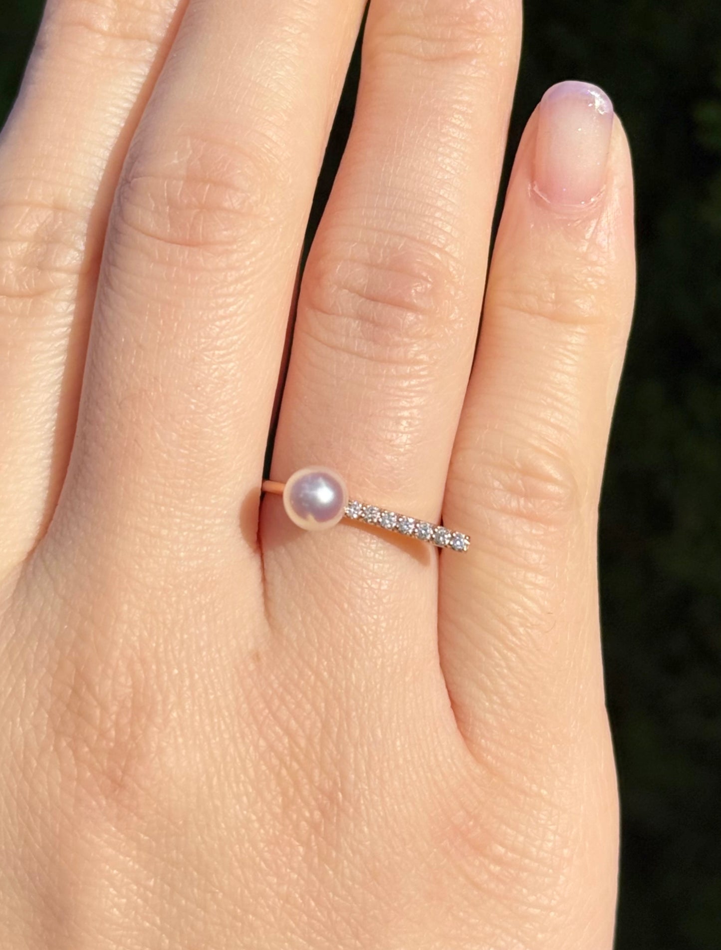 Pearl Axis Ring