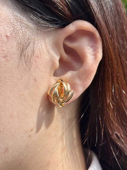 Swirl Knot Studs