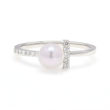 Number 10 Pearl Ring