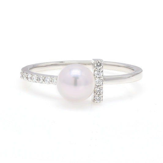 Number 10 Pearl Ring