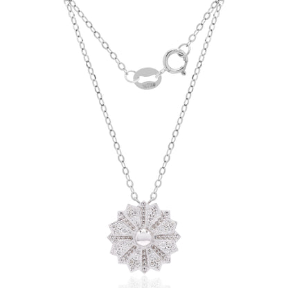 Snowflake Diamond Pendant