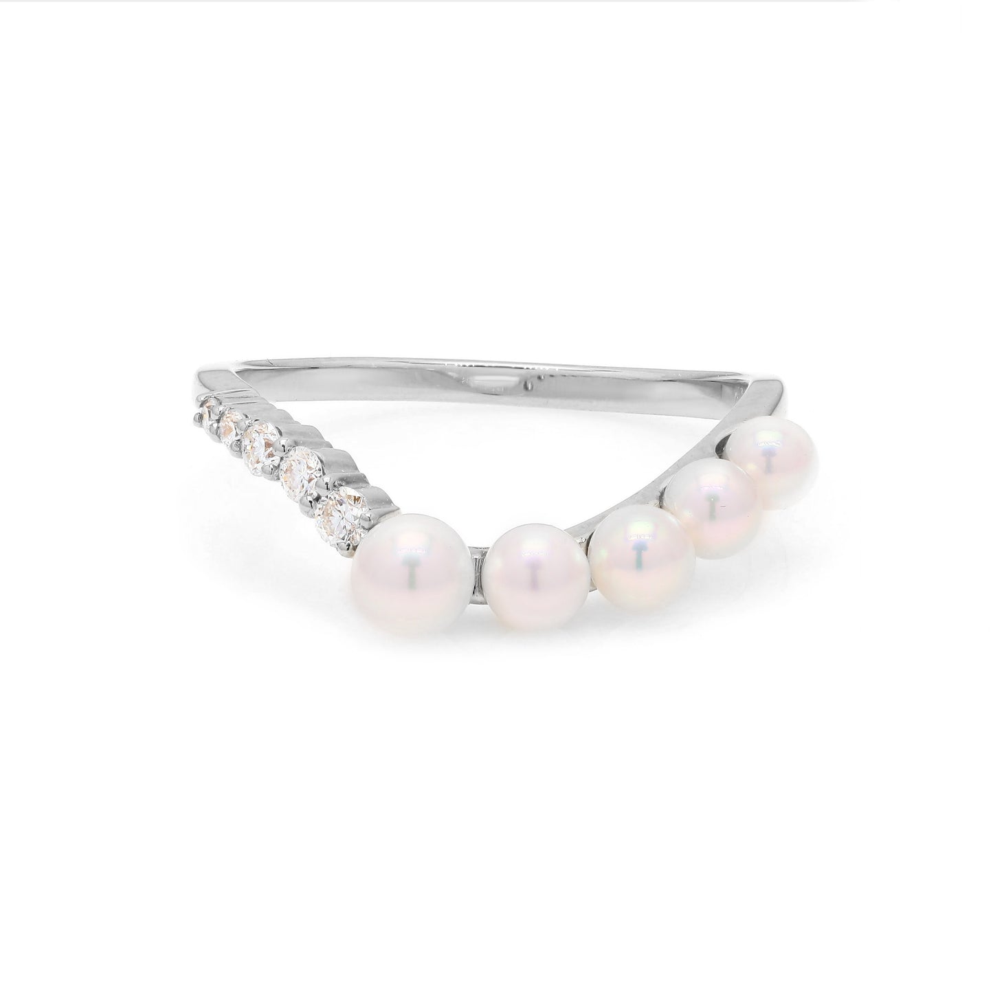 Pearl Dia Gradation Ring