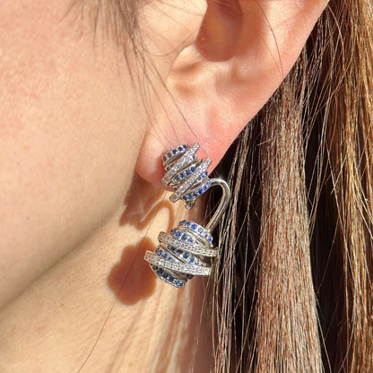 Twisted Lock Earrings