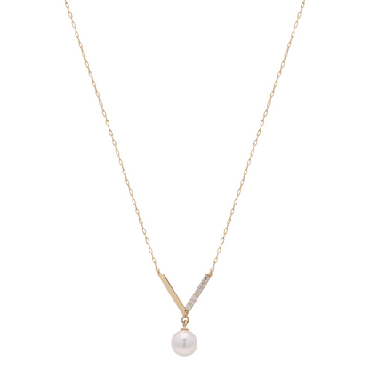 Pearl Drop V Pendant