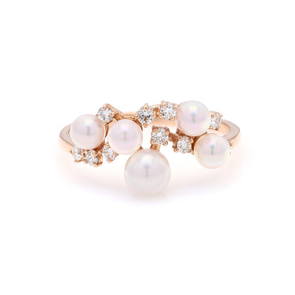 Blush Akoya Pearl Ring