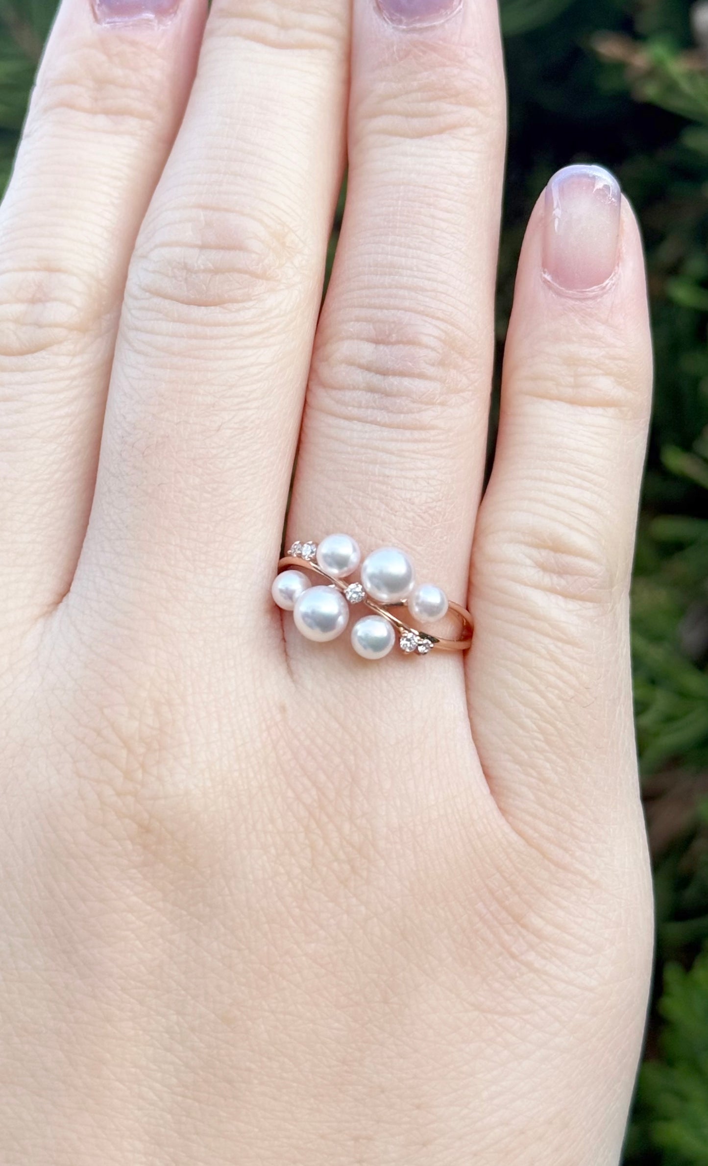 Infinity Pearl Ring