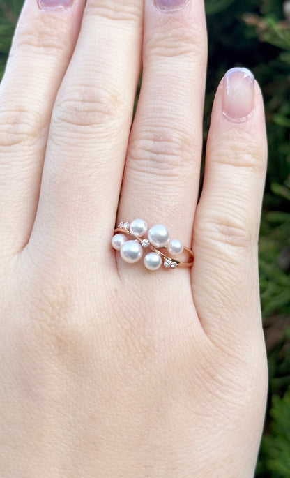 Infinity Pearl Ring