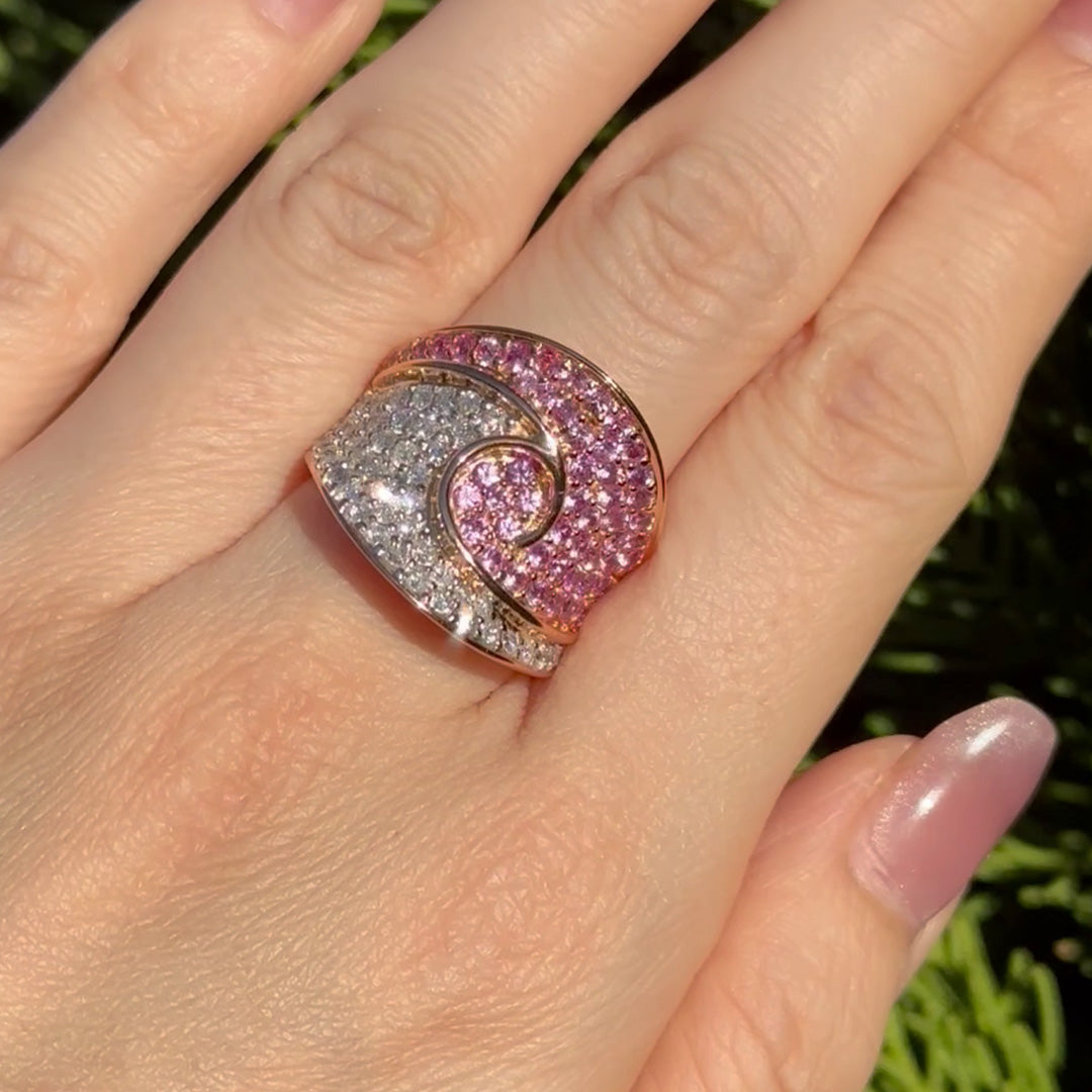 Pink Harmony Ring