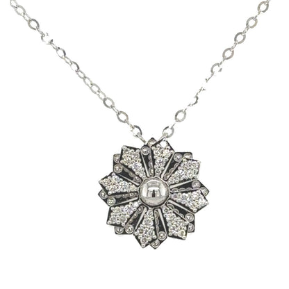 Snowflake Diamond Pendant